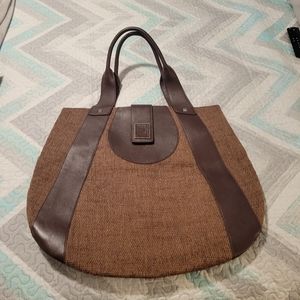 Large Brown Tote Bag